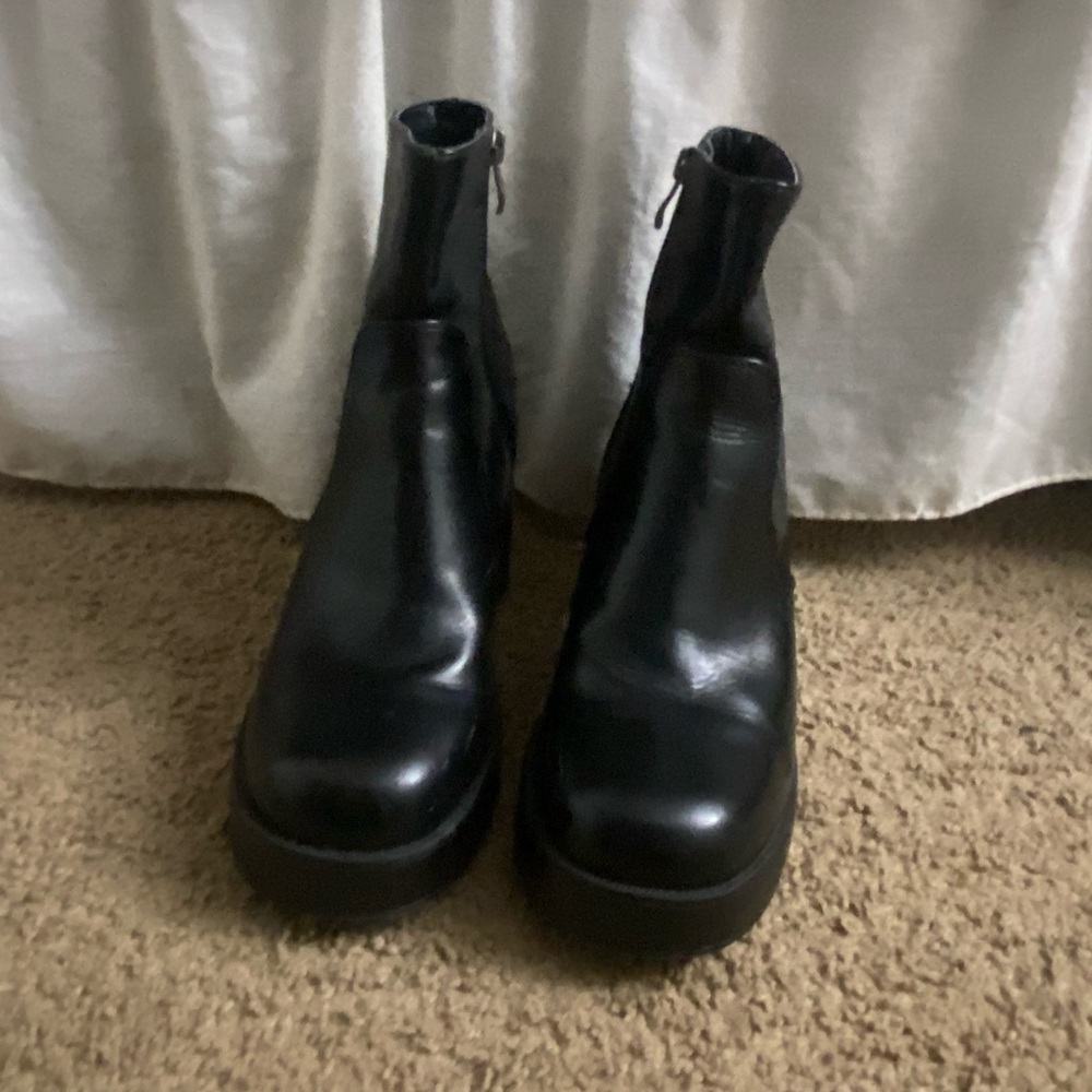 Madden girl black booties